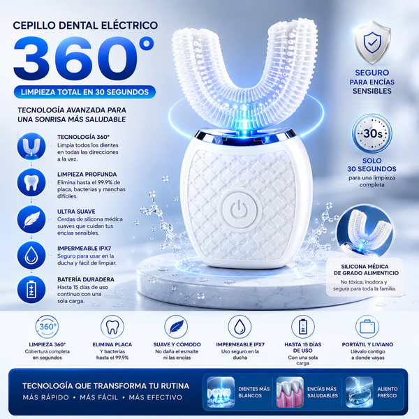 Cepillo Ultra Sonico 360°